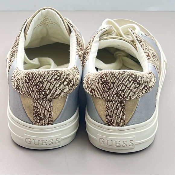 Guess Gold Lust Lace-Up Sneaker  Women's Size 8M - Picture 5 of 12